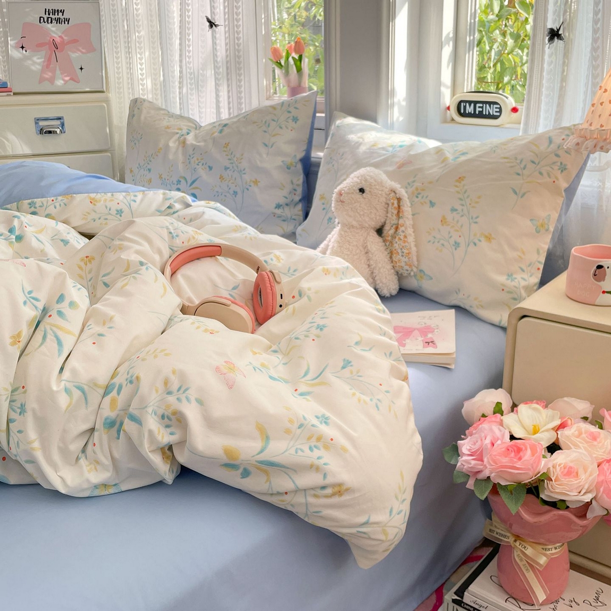 91家纺网 家纺一手货源 找家纺 卡斯诺家纺馆 2026新款古法水洗仿棉四件套（下载文件包含买家秀） 仲夏