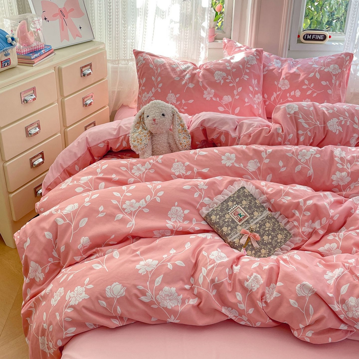 91家纺网 家纺一手货源 找家纺 卡斯诺家纺馆 2026新款古法水洗仿棉四件套（下载文件包含买家秀） 暖影