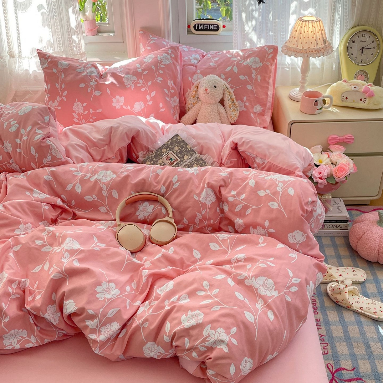 91家纺网 家纺一手货源 找家纺 卡斯诺家纺馆 2026新款古法水洗仿棉四件套（下载文件包含买家秀） 暖影