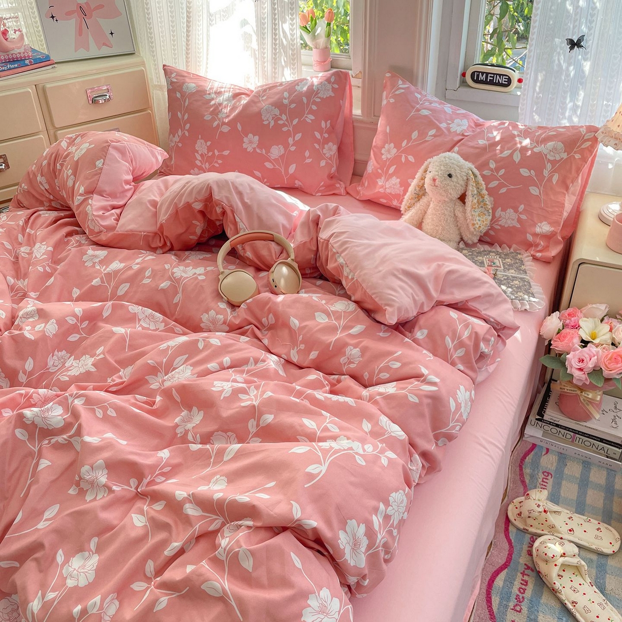 91家纺网 家纺一手货源 找家纺 卡斯诺家纺馆 2026新款古法水洗仿棉四件套（下载文件包含买家秀） 暖影