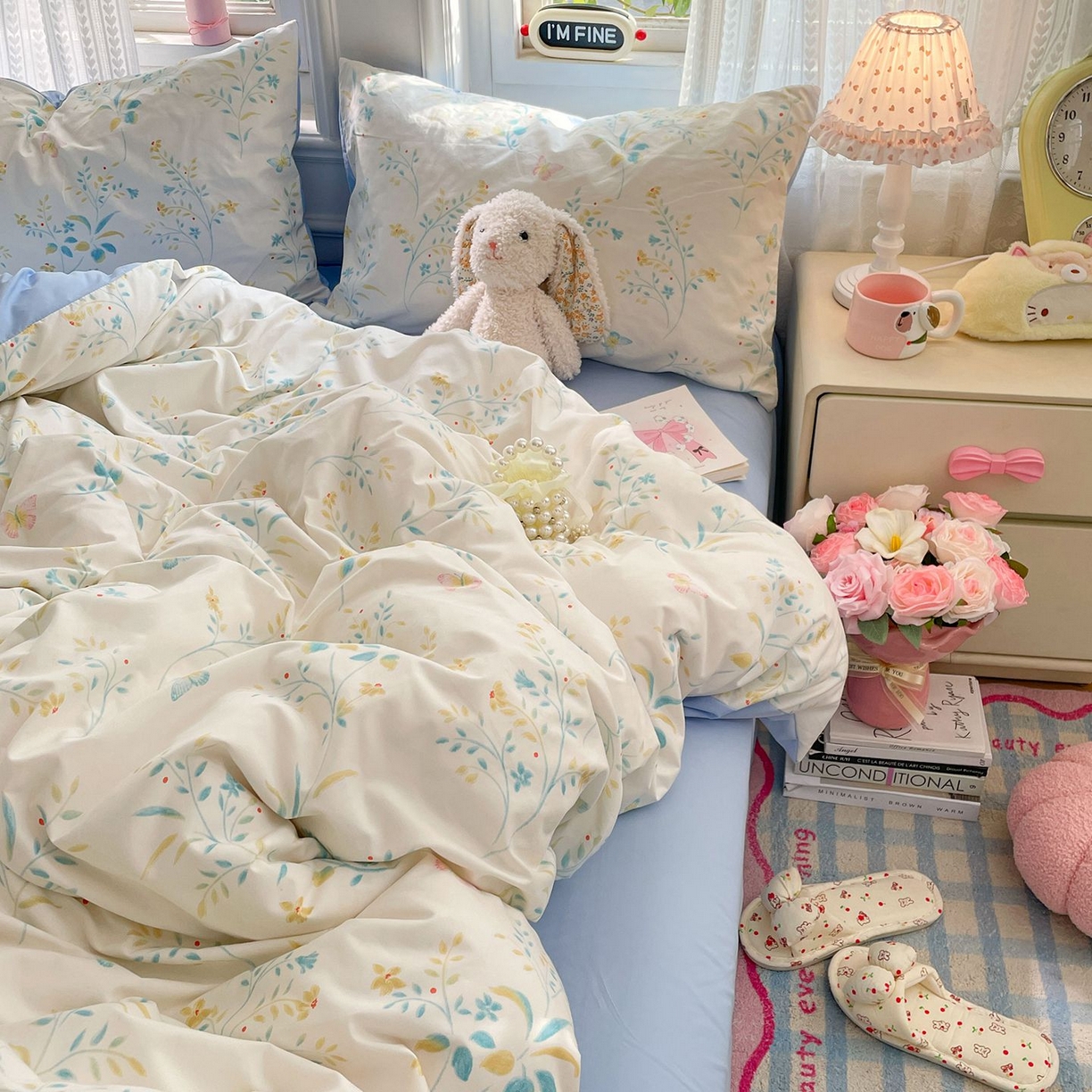 91家纺网 家纺一手货源 找家纺 卡斯诺家纺馆 2026新款古法水洗仿棉四件套（下载文件包含买家秀） 仲夏