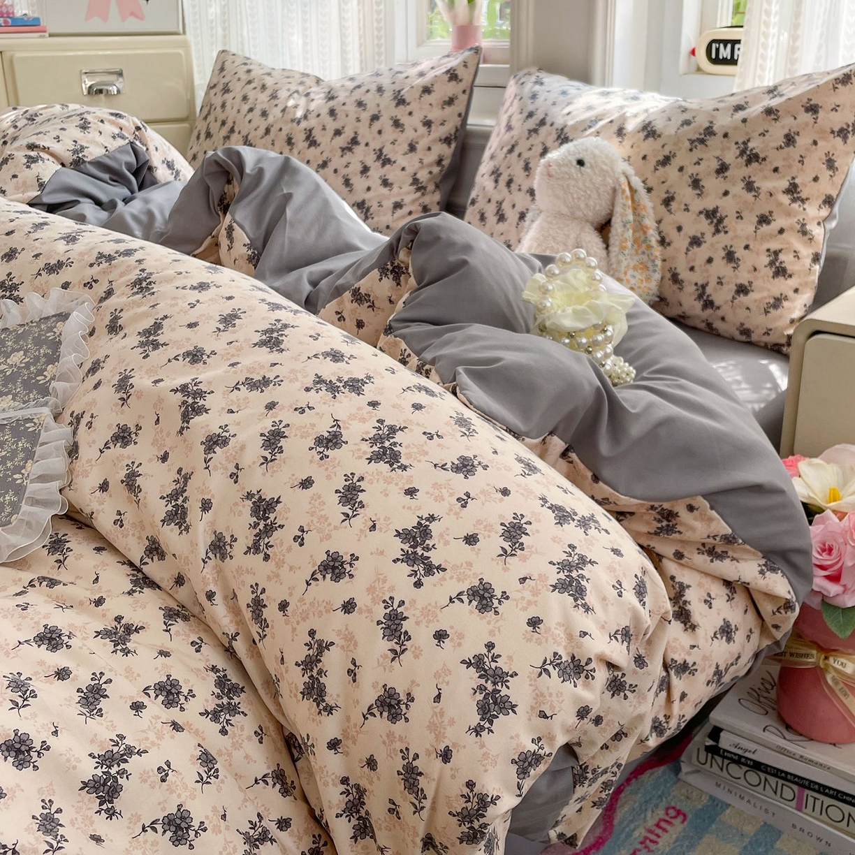 91家纺网 家纺一手货源 找家纺 卡斯诺家纺馆 2026新款古法水洗仿棉四件套（下载文件包含买家秀） 柔墨