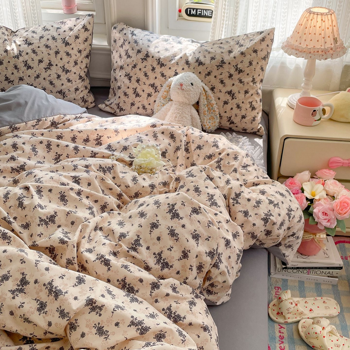 91家纺网 家纺一手货源 找家纺 卡斯诺家纺馆 2026新款古法水洗仿棉四件套（下载文件包含买家秀） 柔墨