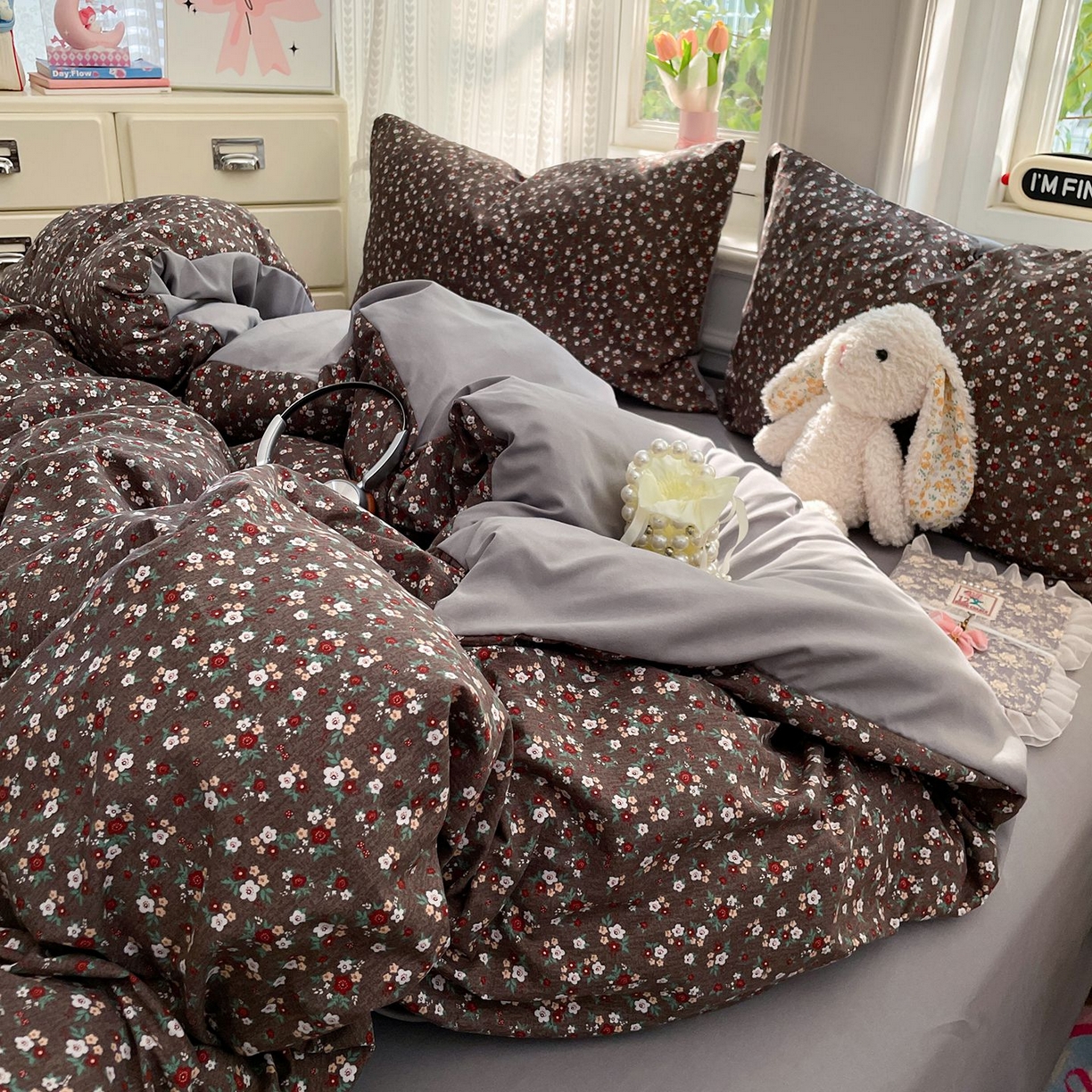 91家纺网 家纺一手货源 找家纺 卡斯诺家纺馆 2026新款古法水洗仿棉四件套（下载文件包含买家秀） 静谧