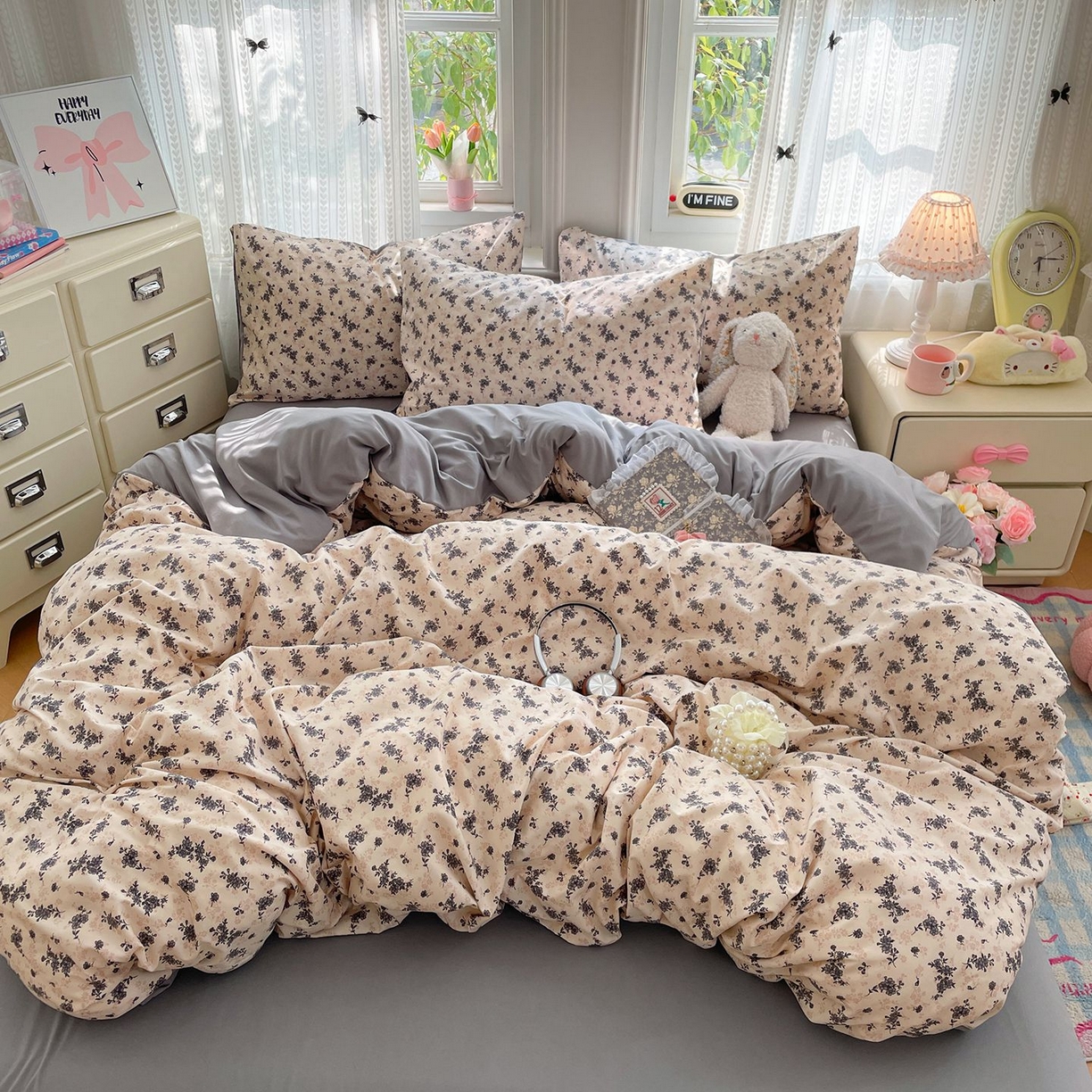 91家纺网 家纺一手货源 找家纺 卡斯诺家纺馆 2026新款古法水洗仿棉四件套（下载文件包含买家秀） 柔墨