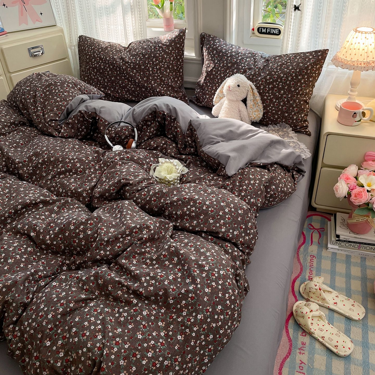 91家纺网 家纺一手货源 找家纺 卡斯诺家纺馆 2026新款古法水洗仿棉四件套（下载文件包含买家秀） 静谧