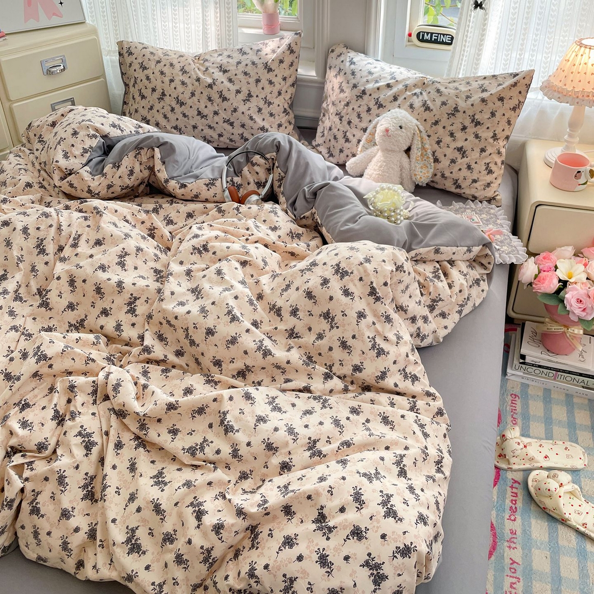 91家纺网 家纺一手货源 找家纺 卡斯诺家纺馆 2026新款古法水洗仿棉四件套（下载文件包含买家秀） 柔墨