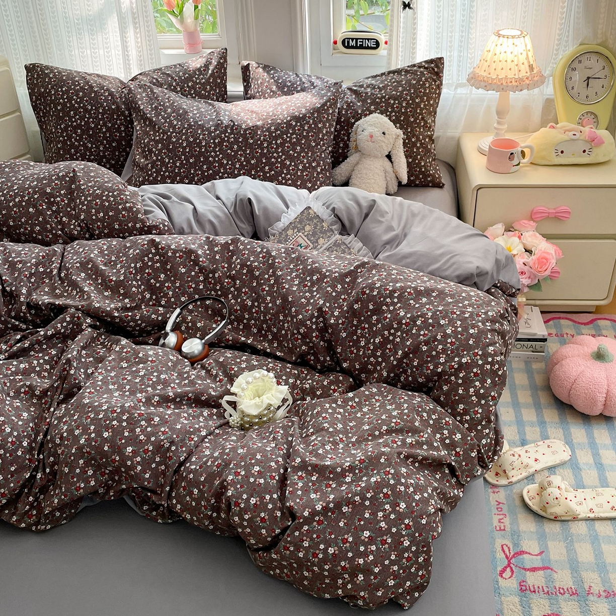 91家纺网 家纺一手货源 找家纺 卡斯诺家纺馆 2026新款古法水洗仿棉四件套（下载文件包含买家秀） 静谧