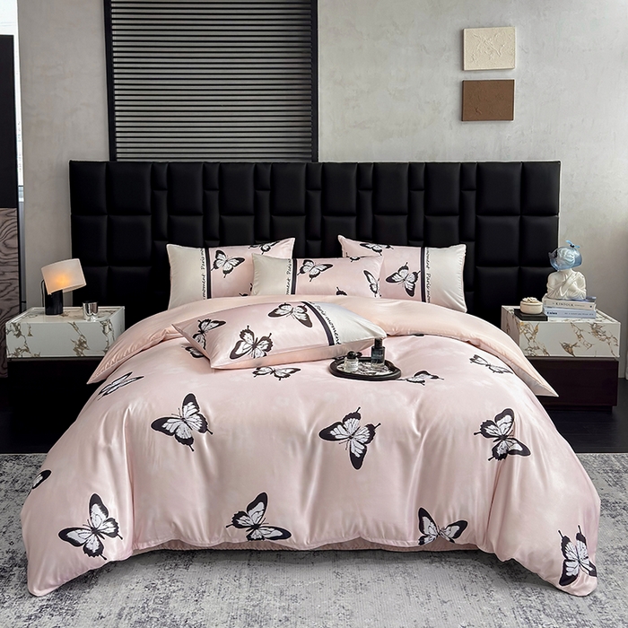 91家纺网 家纺一手货源 找家纺 （总）奥汀洛家纺 2026新款轻奢数码印花冰丝四件套