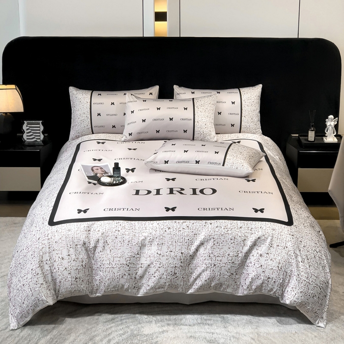 91家纺网 家纺一手货源 找家纺 （总）奥汀洛家纺 2026新款轻奢数码印花冰丝四件套