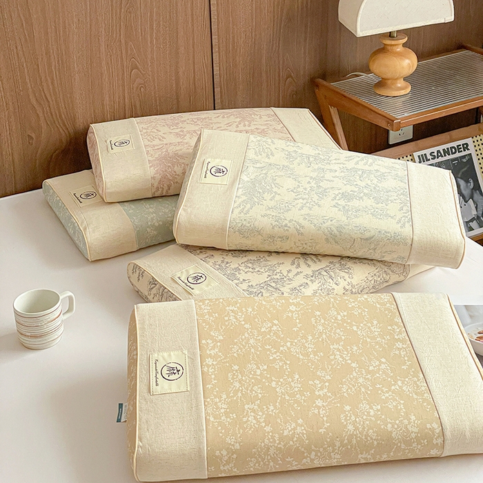 91家纺网 家纺一手货源 找家纺 （总）她喜爱枕芯 2026新款风韵棉麻记忆枕头枕芯