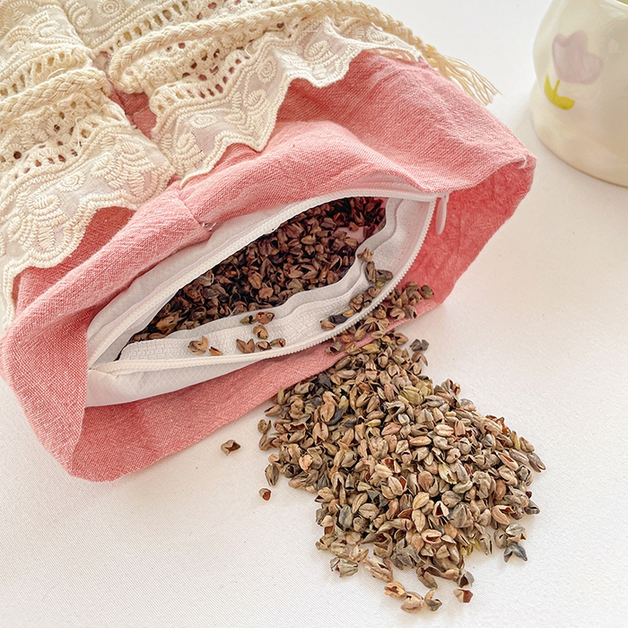 91家纺网 家纺一手货源 找家纺 她喜爱枕芯 2026新款一米阳光糖果荞麦枕头枕芯 漱玉 红