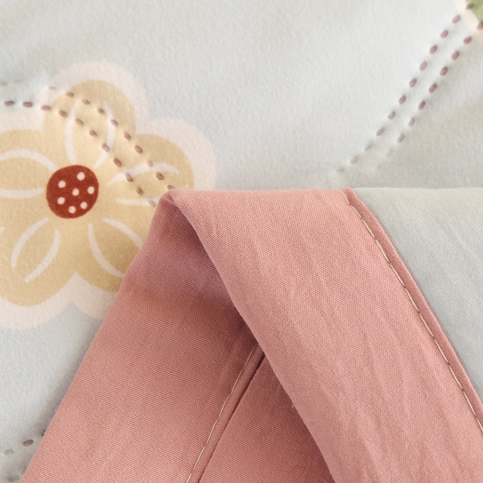 91家纺网 家纺一手货源 找家纺 坦客毯业 2026新款超声波夏凉被印花水洗棉夏被供货批发赠品礼品被便宜夏被 花丛兔