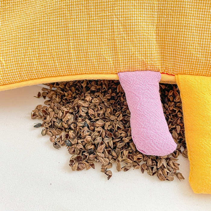 91家纺网 家纺一手货源 找家纺 她喜爱枕芯 2026新款童梦园荞麦枕头枕芯 童梦狮子