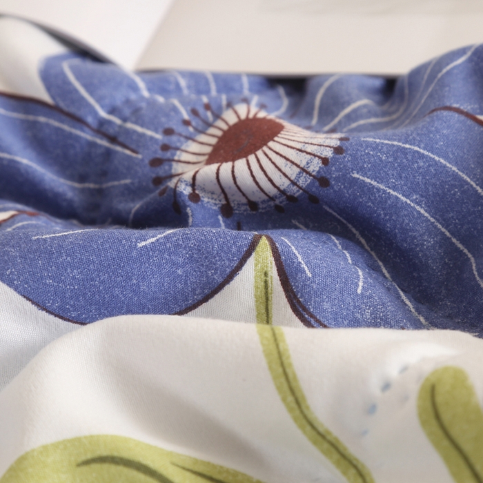 91家纺网 家纺一手货源 找家纺 坦客毯业 2026新款超声波夏凉被印花水洗棉夏被供货批发赠品礼品被便宜夏被 花儿朵朵