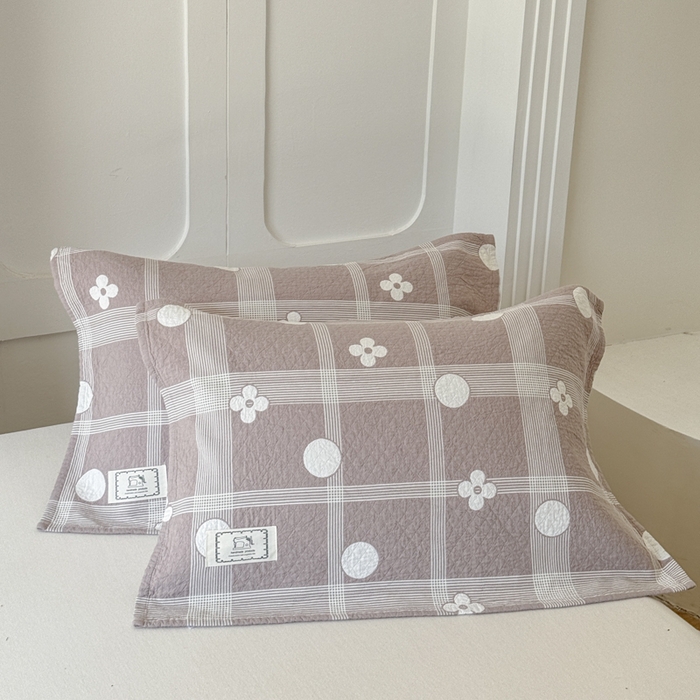 91家纺网 家纺一手货源 找家纺 （总）乐家毛巾被（工厂自产自销） 2026新款精梳安心棉全棉纯棉色织提花枕巾单枕巾枕巾单件