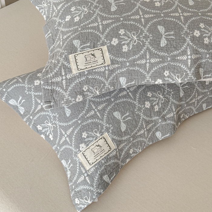 91家纺网 家纺一手货源 找家纺 乐家毛巾被（工厂自产自销） 2026新款精梳安心棉全棉纯棉色织提花枕巾单枕巾枕巾单件 花束来信枕巾