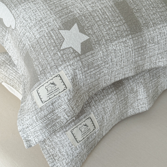 91家纺网 家纺一手货源 找家纺 乐家毛巾被（工厂自产自销） 2026新款精梳安心棉全棉纯棉色织提花枕巾单枕巾枕巾单件 晚安枕巾