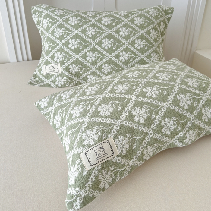 91家纺网 家纺一手货源 找家纺 乐家毛巾被（工厂自产自销） 2026新款精梳安心棉全棉纯棉色织提花枕巾单枕巾枕巾单件 花屿枕巾