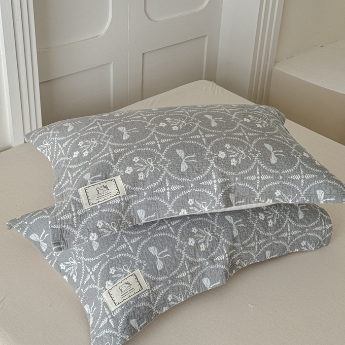 91家纺网 家纺一手货源 找家纺 乐家毛巾被（工厂自产自销） 2026新款精梳安心棉全棉纯棉色织提花枕巾单枕巾枕巾单件 花束来信枕巾