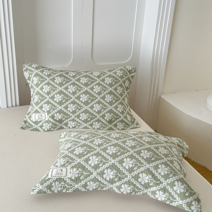 91家纺网 家纺一手货源 找家纺 乐家毛巾被（工厂自产自销） 2026新款精梳安心棉全棉纯棉色织提花枕巾单枕巾枕巾单件 花屿枕巾