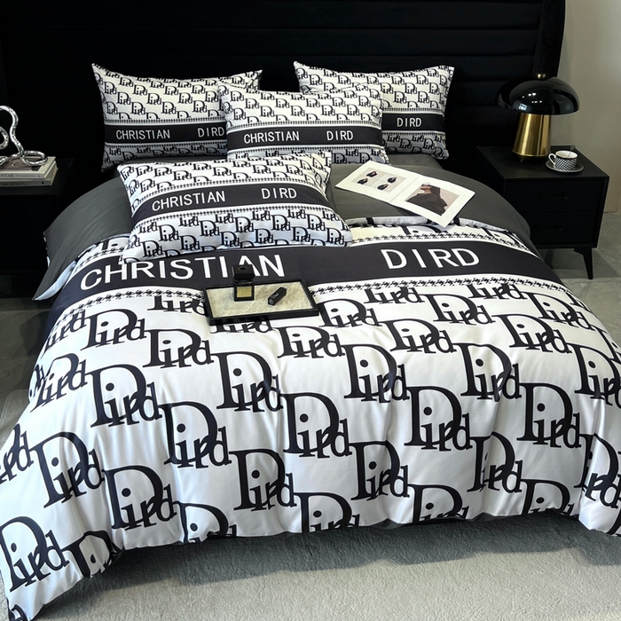 91家纺网 家纺一手货源 找家纺 奥汀洛家纺 2026新款轻奢数码印花冰丝四件套 冰丝-森迪