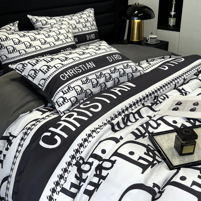 91家纺网 家纺一手货源 找家纺 奥汀洛家纺 2026新款轻奢数码印花冰丝四件套 冰丝-森迪