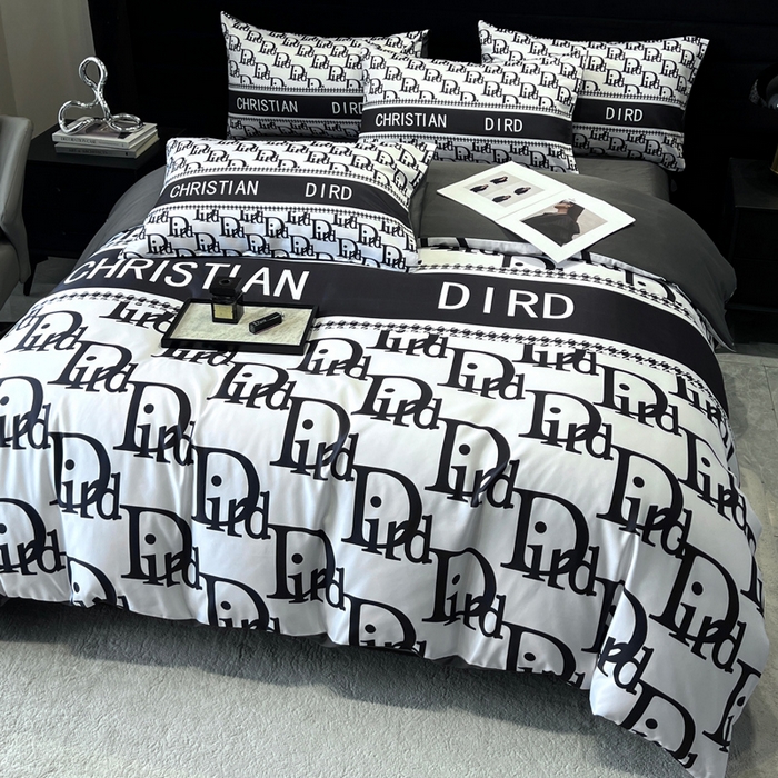 91家纺网 家纺一手货源 找家纺 奥汀洛家纺 2026新款轻奢数码印花冰丝四件套 冰丝-森迪