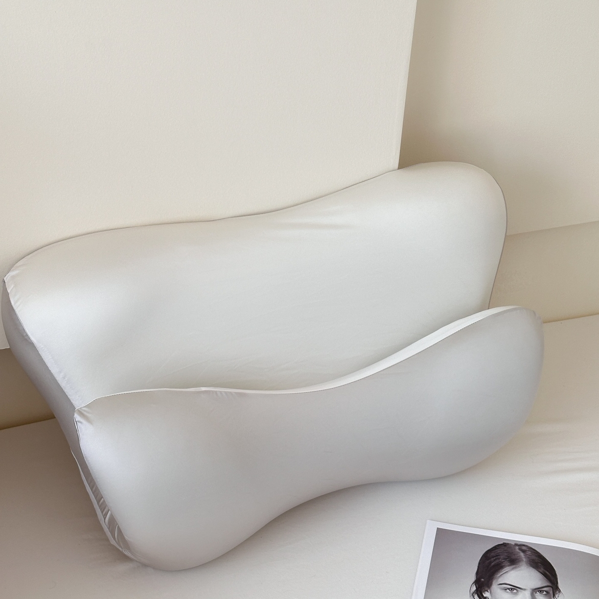 伟邦枕芯 2026新款鲸鱼美睡记忆枕枕头枕芯 鲸鱼美睡记忆枕-灰色