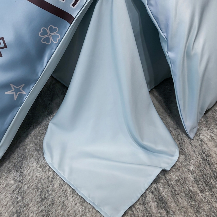 91家纺网 家纺一手货源 找家纺 奥汀洛家纺 2026新款轻奢数码印花冰丝四件套 兰卡