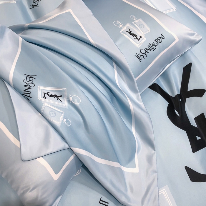 91家纺网 家纺一手货源 找家纺 奥汀洛家纺 2026新款轻奢数码印花冰丝四件套 罗兰