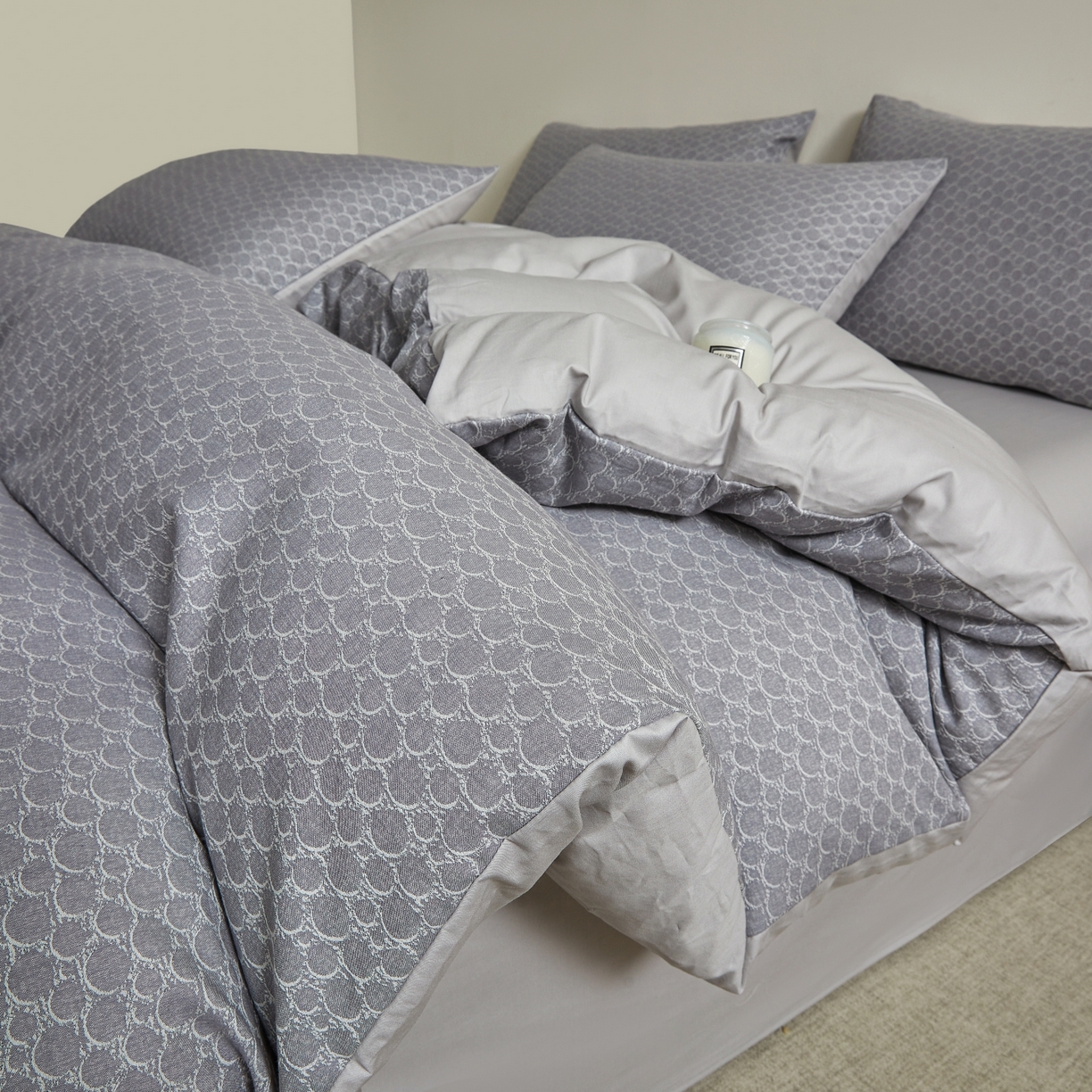 91家纺网 家纺一手货源 找家纺 （总）乐家毛巾被（工厂自产自销） 2026新款40s全棉纯棉色织提花四件套