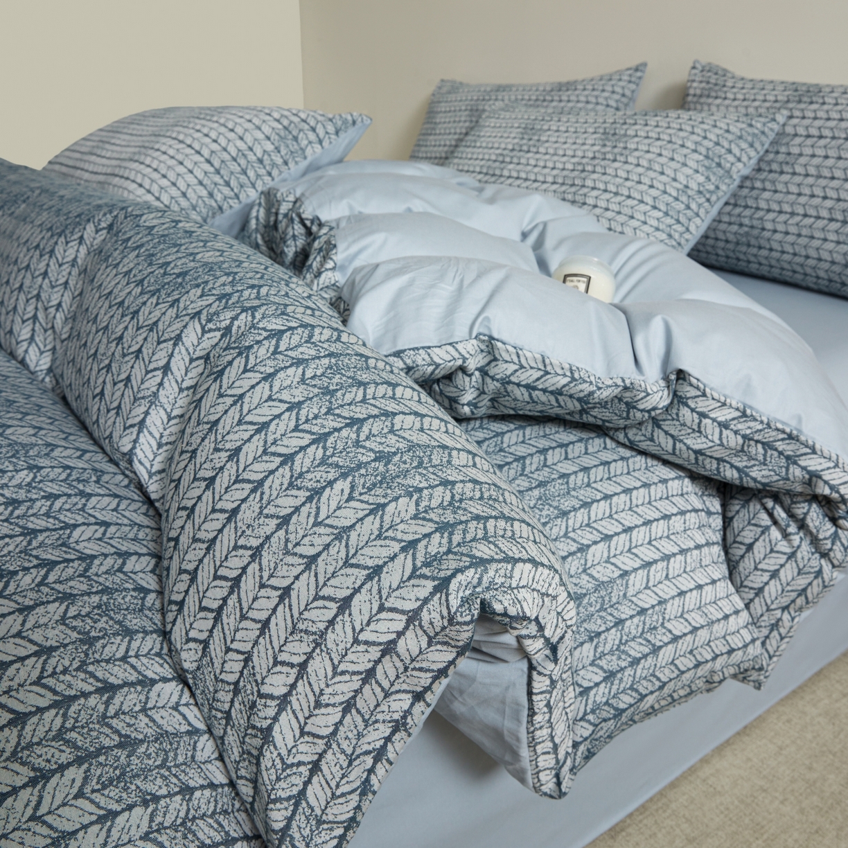 91家纺网 家纺一手货源 找家纺 （总）乐家毛巾被（工厂自产自销） 2026新款40s全棉纯棉色织提花四件套