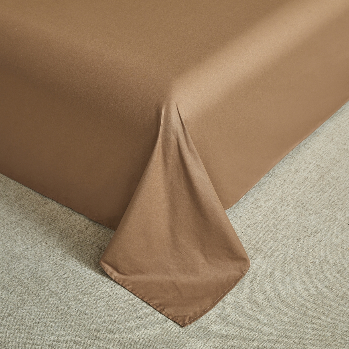 91家纺网 家纺一手货源 找家纺 乐家毛巾被（工厂自产自销） 2026新款40s全棉纯棉色织提花四件套 晨格间奏