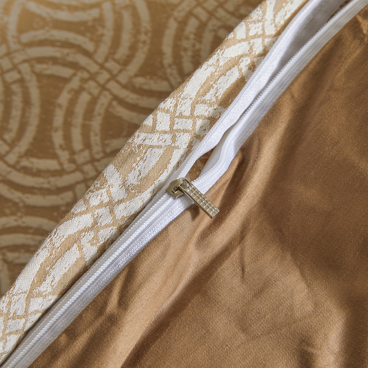 91家纺网 家纺一手货源 找家纺 乐家毛巾被（工厂自产自销） 2026新款40s全棉纯棉色织提花四件套 晨格间奏