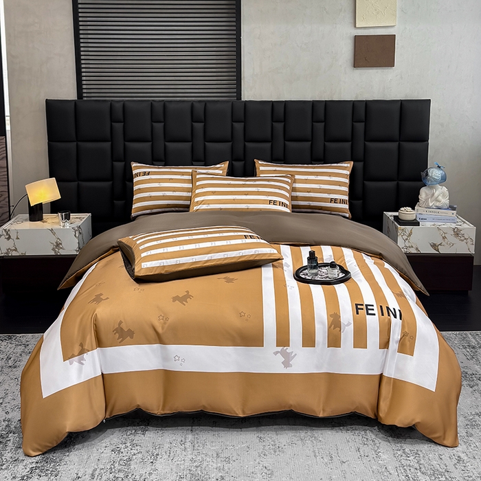 奥汀洛家纺 2026新款轻奢数码印花冰丝四件套 威廉