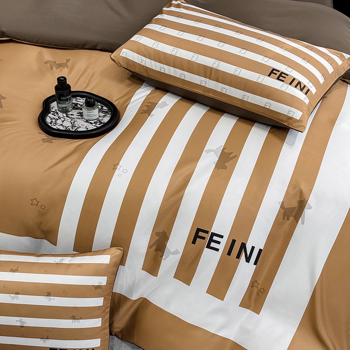 91家纺网 家纺一手货源 找家纺 奥汀洛家纺 2026新款轻奢数码印花冰丝四件套 威廉