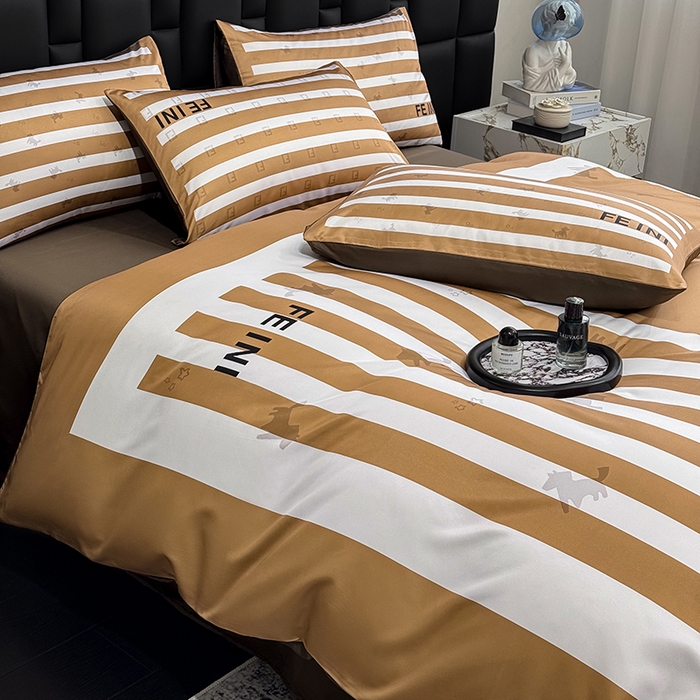 91家纺网 家纺一手货源 找家纺 奥汀洛家纺 2026新款轻奢数码印花冰丝四件套 威廉