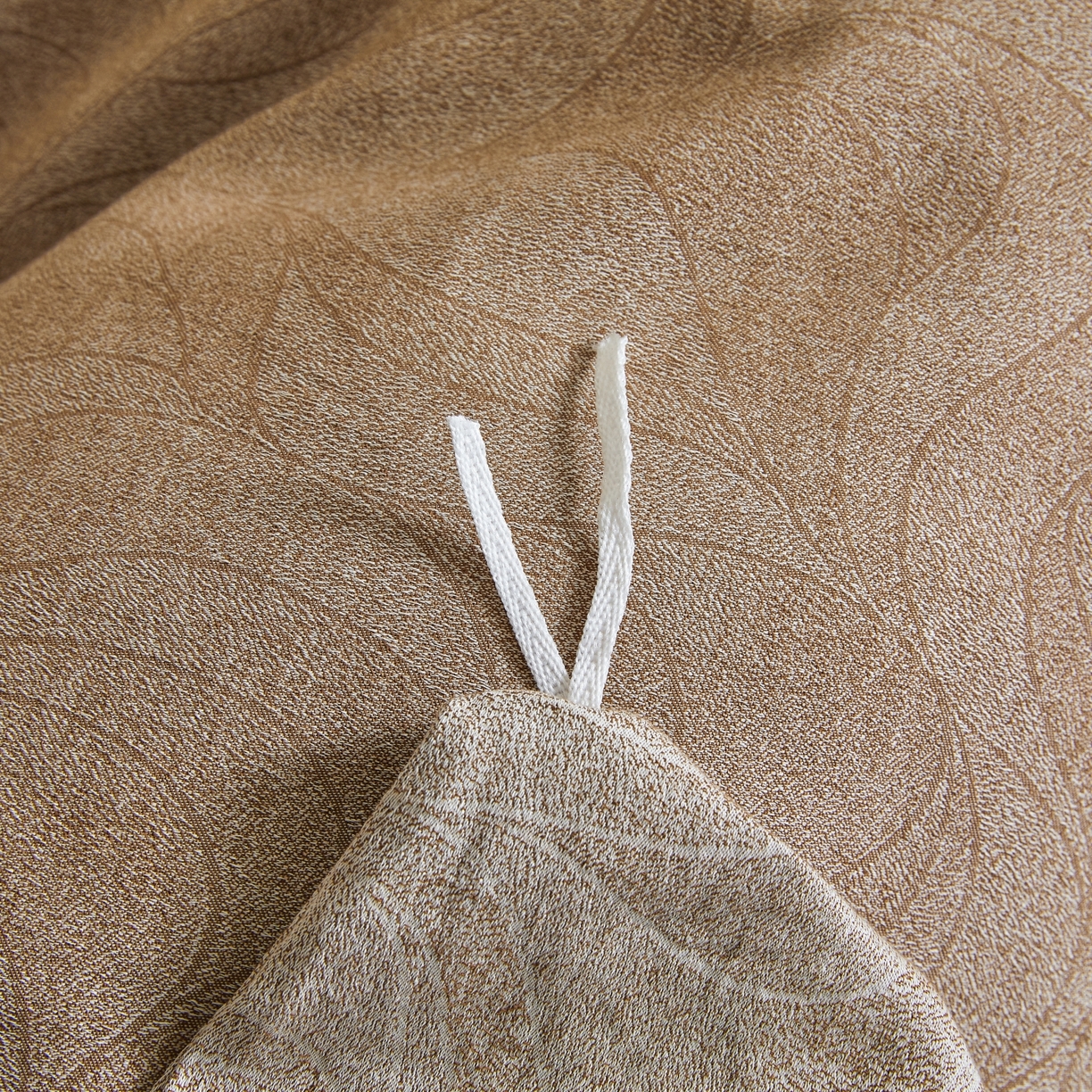 91家纺网 家纺一手货源 找家纺 乐家毛巾被（工厂自产自销） 2026新款40s全棉纯棉色织提花四件套 晨间雾影