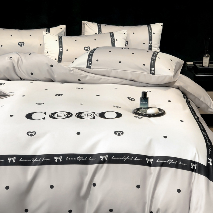 91家纺网 家纺一手货源 找家纺 奥汀洛家纺 2026新款轻奢数码印花冰丝四件套 希尔