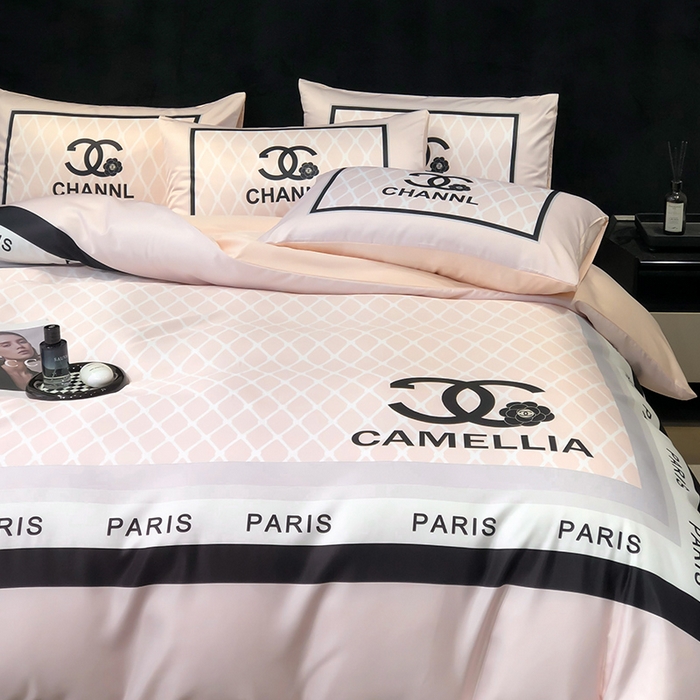 91家纺网 家纺一手货源 找家纺 奥汀洛家纺 2026新款轻奢数码印花冰丝四件套 希雅