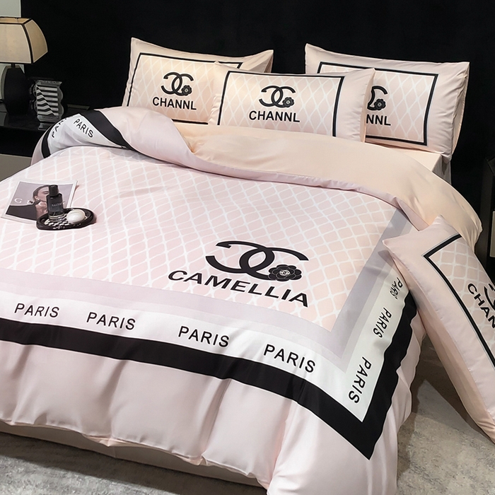 91家纺网 家纺一手货源 找家纺 奥汀洛家纺 2026新款轻奢数码印花冰丝四件套 希雅