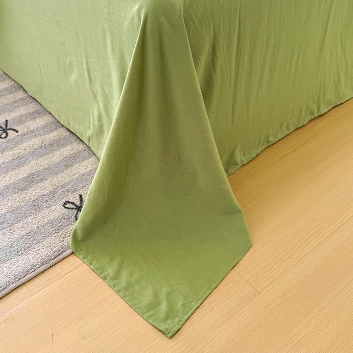 91家纺网 家纺一手货源 找家纺 （总）优卡迪家纺馆 2026春夏新款泡泡纱黑花边夏被夏被空调被四件套【下载文件夹包含买家秀】