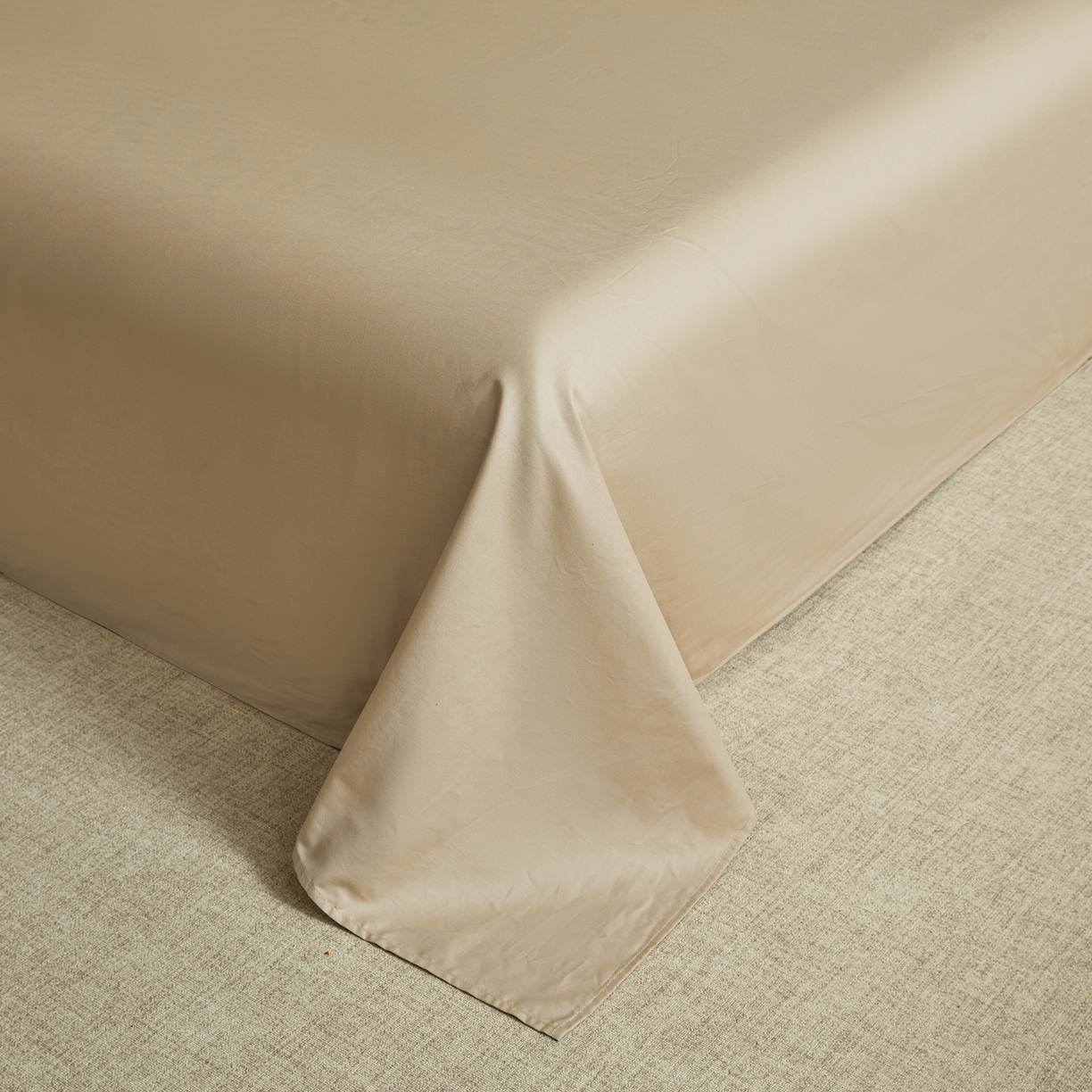 91家纺网 家纺一手货源 找家纺 乐家毛巾被（工厂自产自销） 2026新款40s全棉纯棉色织提花四件套 光阴-黄