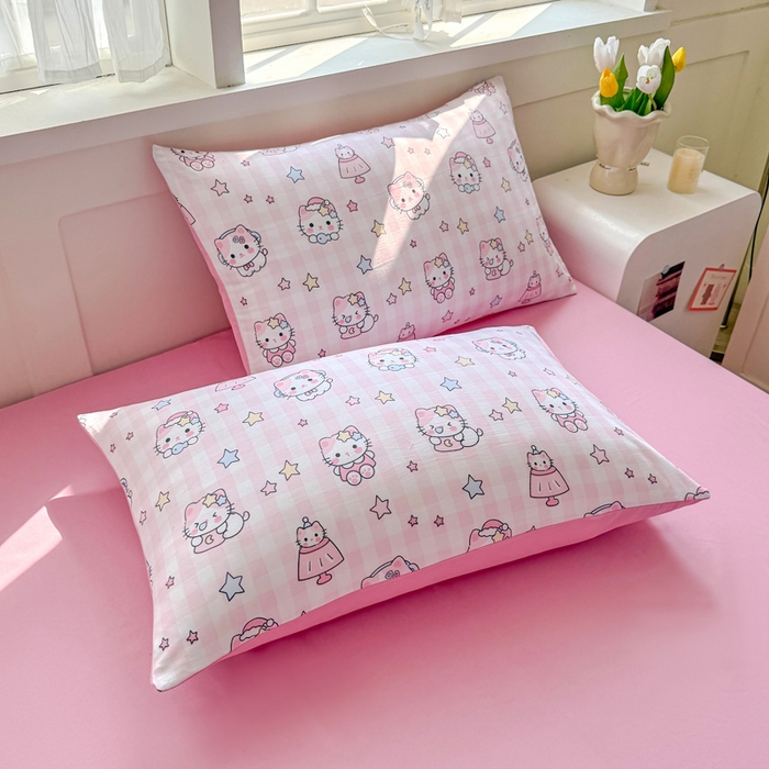 91家纺网 家纺一手货源 找家纺 优卡迪家纺馆 2026春夏新款针织棉双层纱夏被夏凉被空调被四件套【下载文件夹包含买家秀】 知音