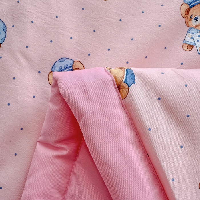 91家纺网 家纺一手货源 找家纺 优卡迪家纺馆 2026春夏新款针织棉双层纱夏被夏凉被空调被四件套【下载文件夹包含买家秀】 童趣