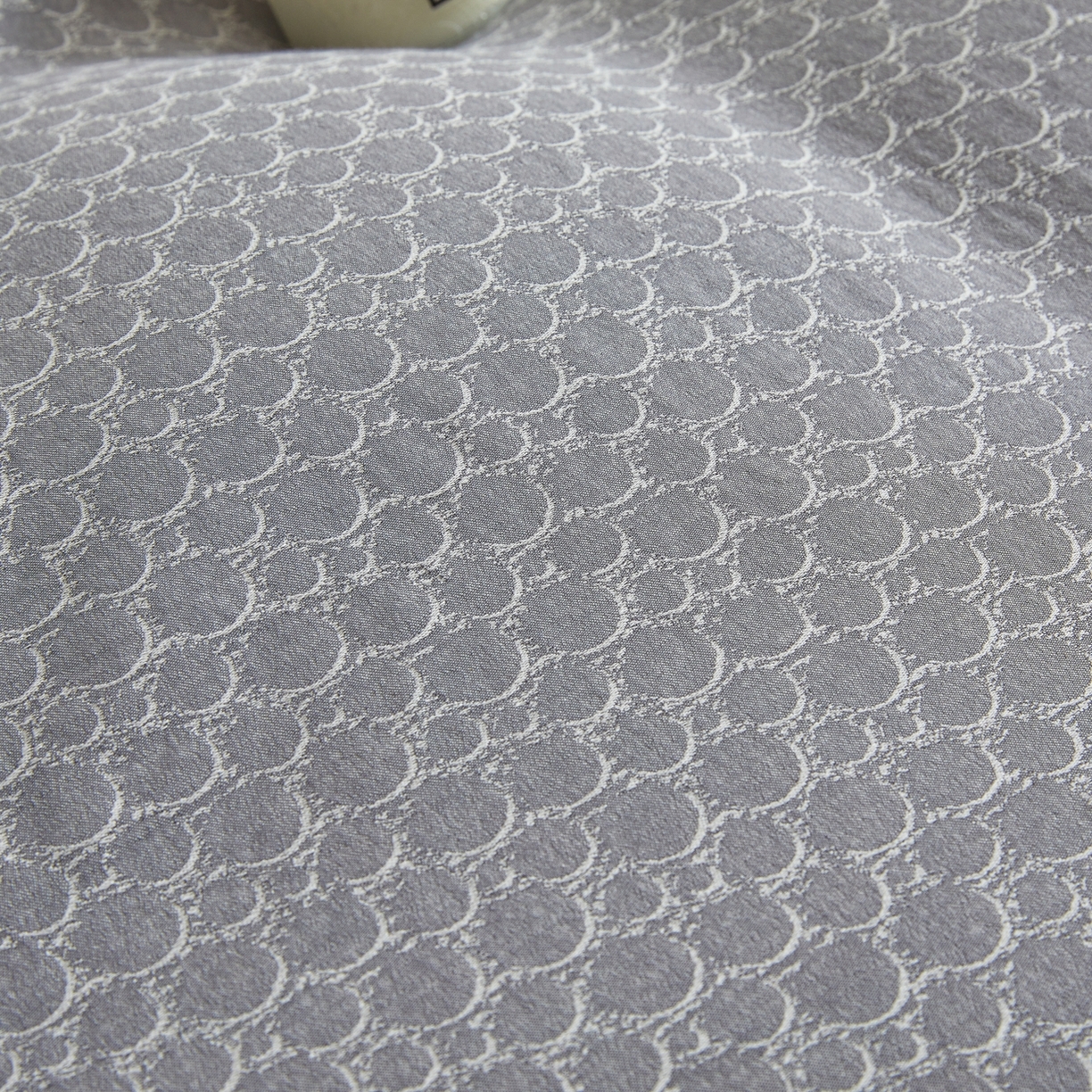 91家纺网 家纺一手货源 找家纺 乐家毛巾被（工厂自产自销） 2026新款40s全棉纯棉色织提花四件套 蓝韵清欢