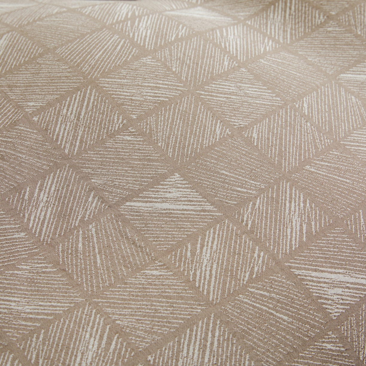 91家纺网 家纺一手货源 找家纺 乐家毛巾被（工厂自产自销） 2026新款40s全棉纯棉色织提花四件套 浅梦格韵