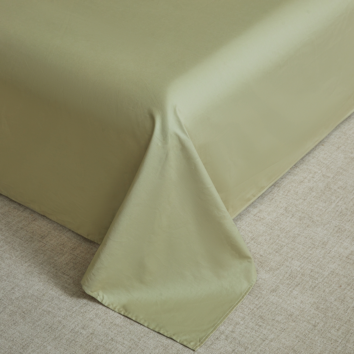 91家纺网 家纺一手货源 找家纺 乐家毛巾被（工厂自产自销） 2026新款40s全棉纯棉色织提花四件套 疏花浅韵