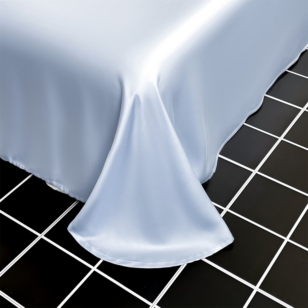 91家纺网 家纺一手货源 找家纺 蓝米卡夫 2026夏季新款60S兰精天丝刺绣四件套-汐语（礼盒） 汐语-蓝